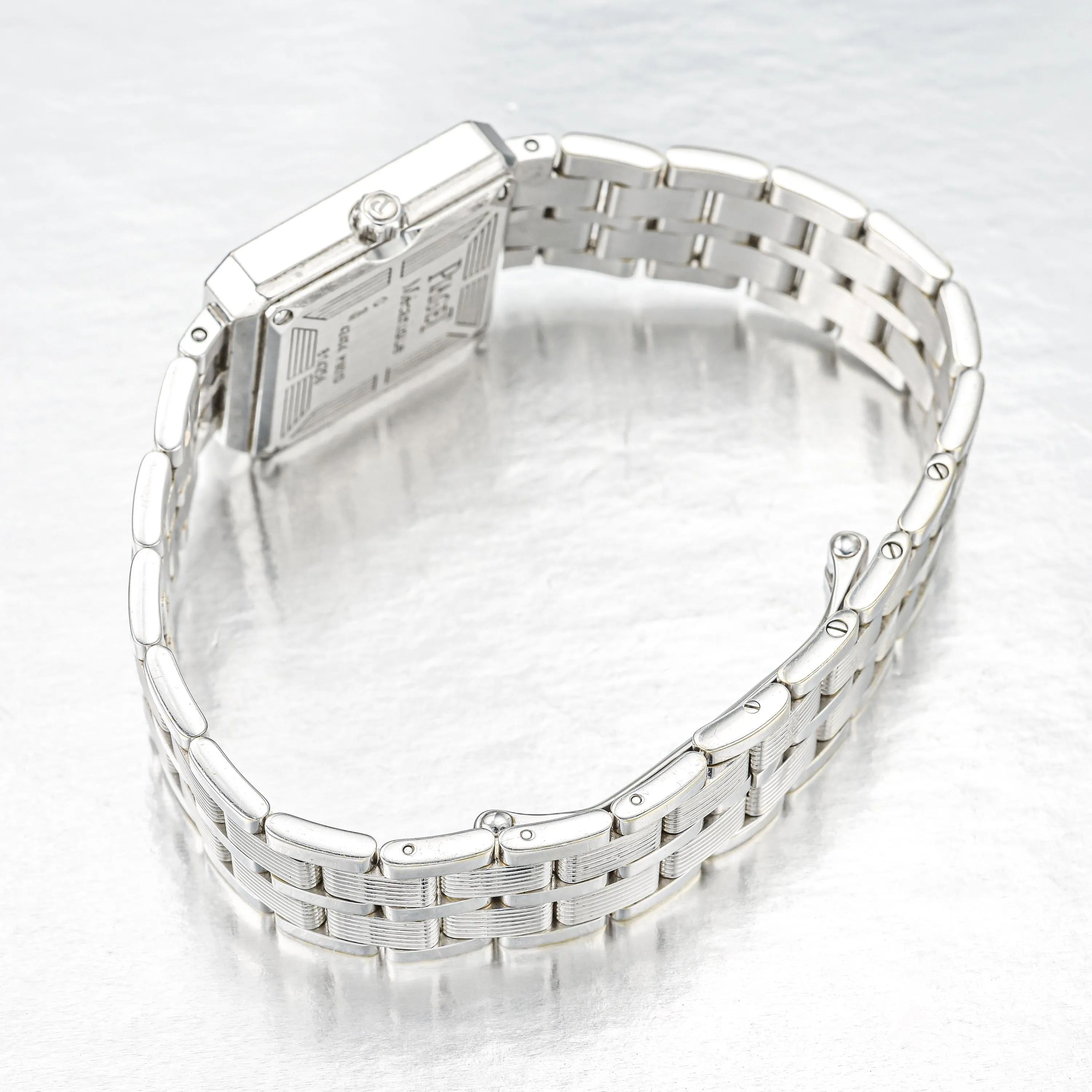 Piaget Protocole 42404-M601D 20mm White gold Silver 1