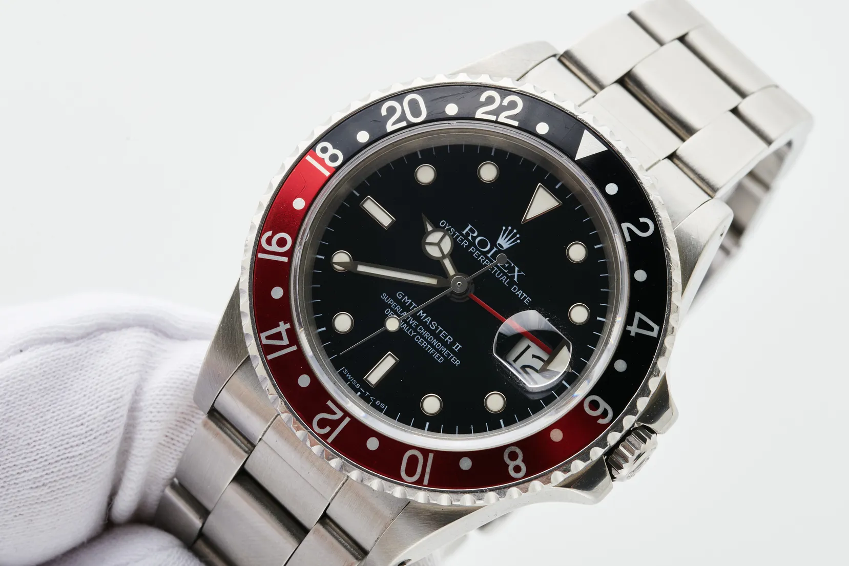 Rolex GMT-Master II 16760 40mm Stainless steel Black 6