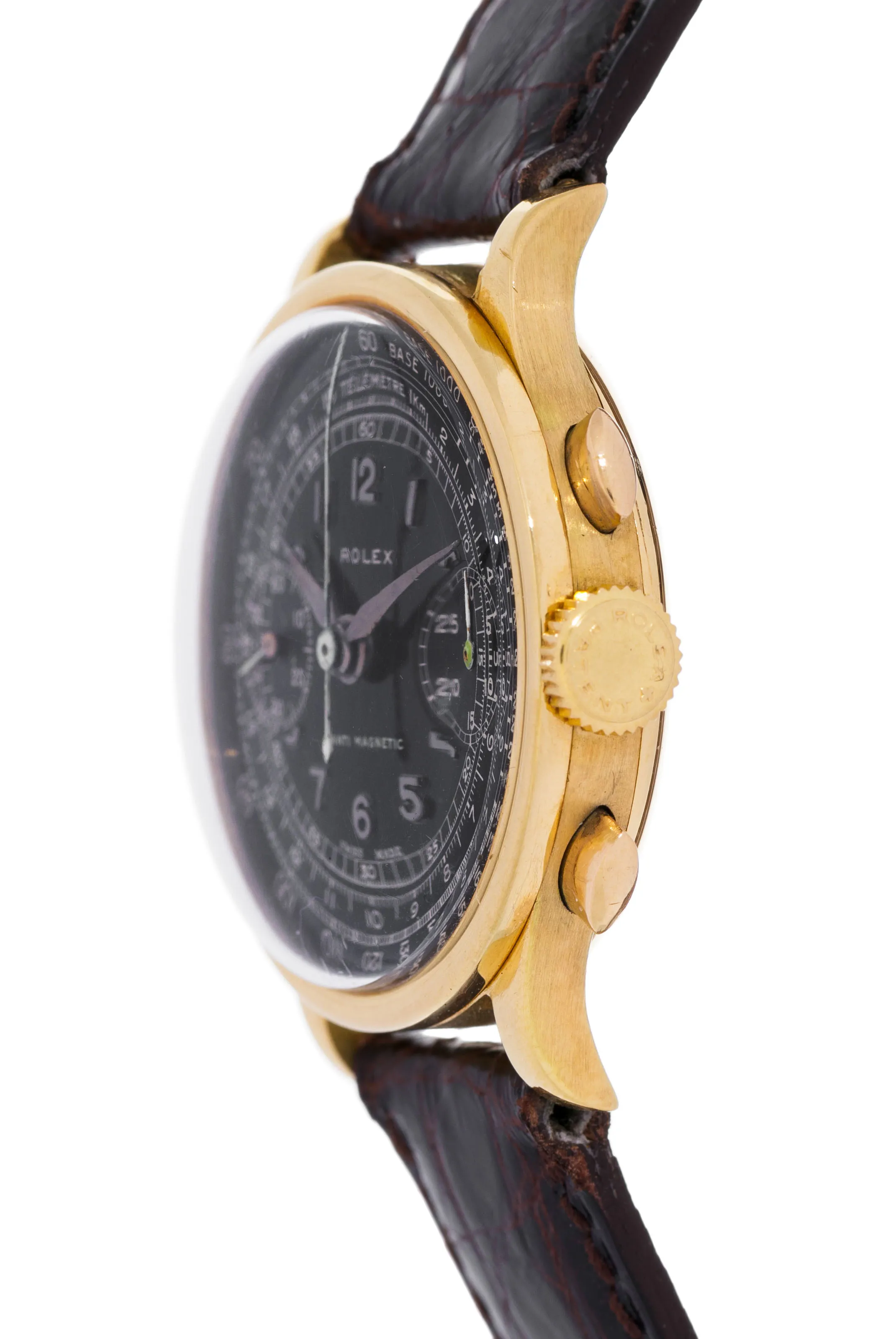 Rolex 2811 32mm Yellow gold Black 1