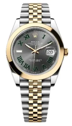 Rolex Datejust 41 126301 41mm Yellow gold and Stainless steel Gray