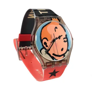 Swatch Tintin Plastic Multi-colored