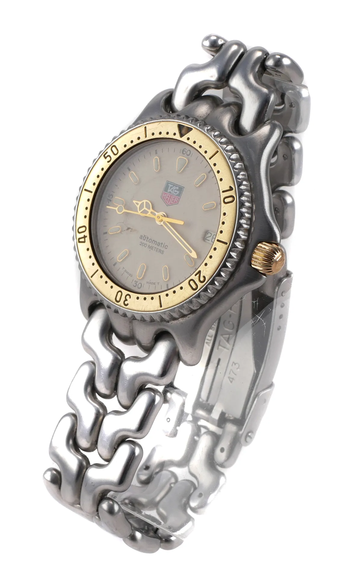 TAG Heuer Professional 38mm Yellow gold Cream 3