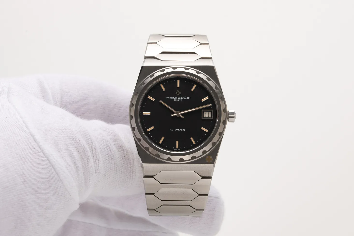 Vacheron Constantin 222 37mm Stainless steel Black 3