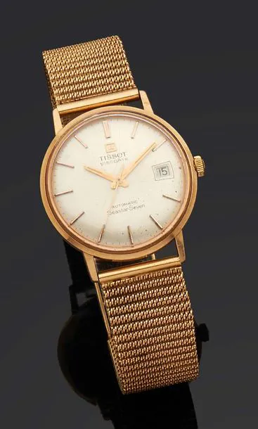 Tissot Seastar Seven Yellow gold Cream