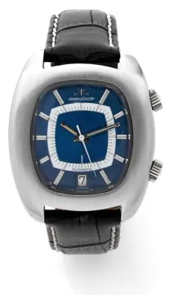 Jaeger-LeCoultre Memovox 40mm Stainless steel Blue