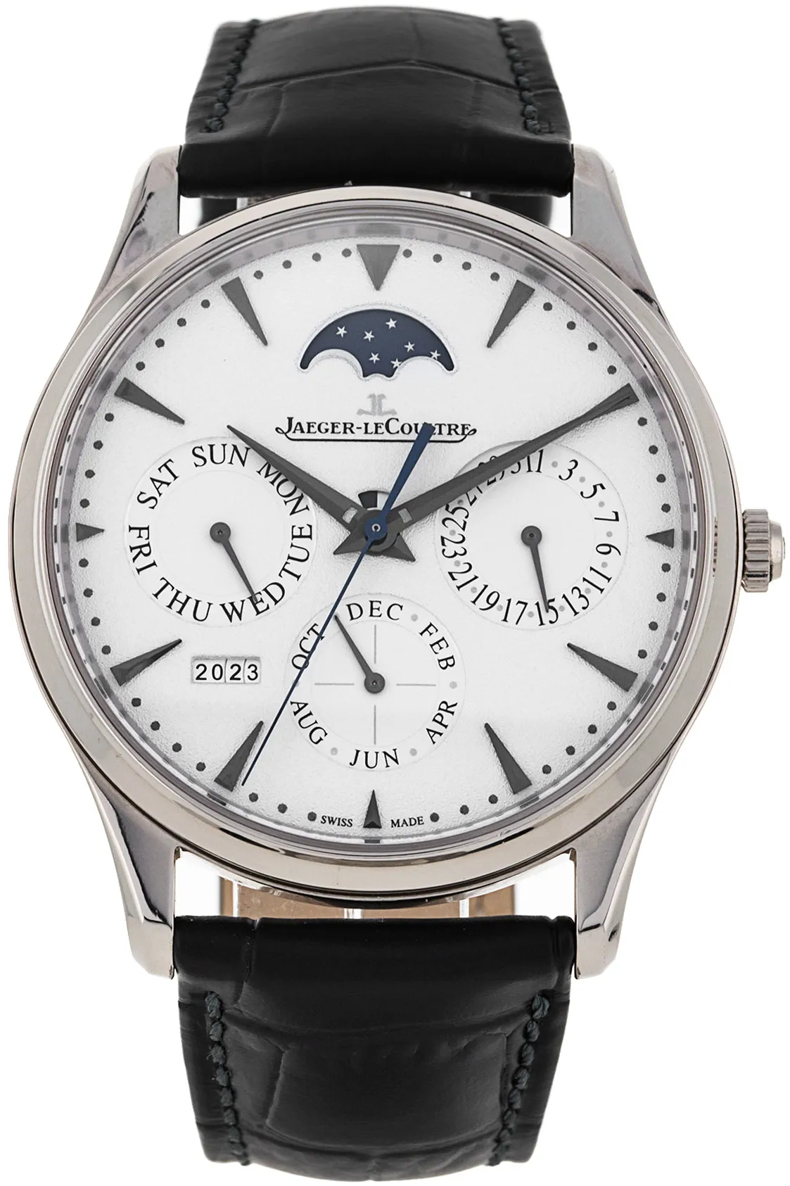 Jaeger-LeCoultre Master Ultra Thin 1303520 39mm White gold Silver