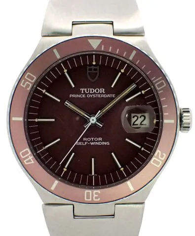 Tudor Prince Date 38mm Stainless steel Red