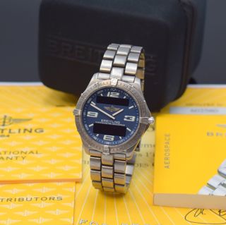 Breitling Aerospace E75362 Titanium Blue | Clocks part 1 | Lot 12