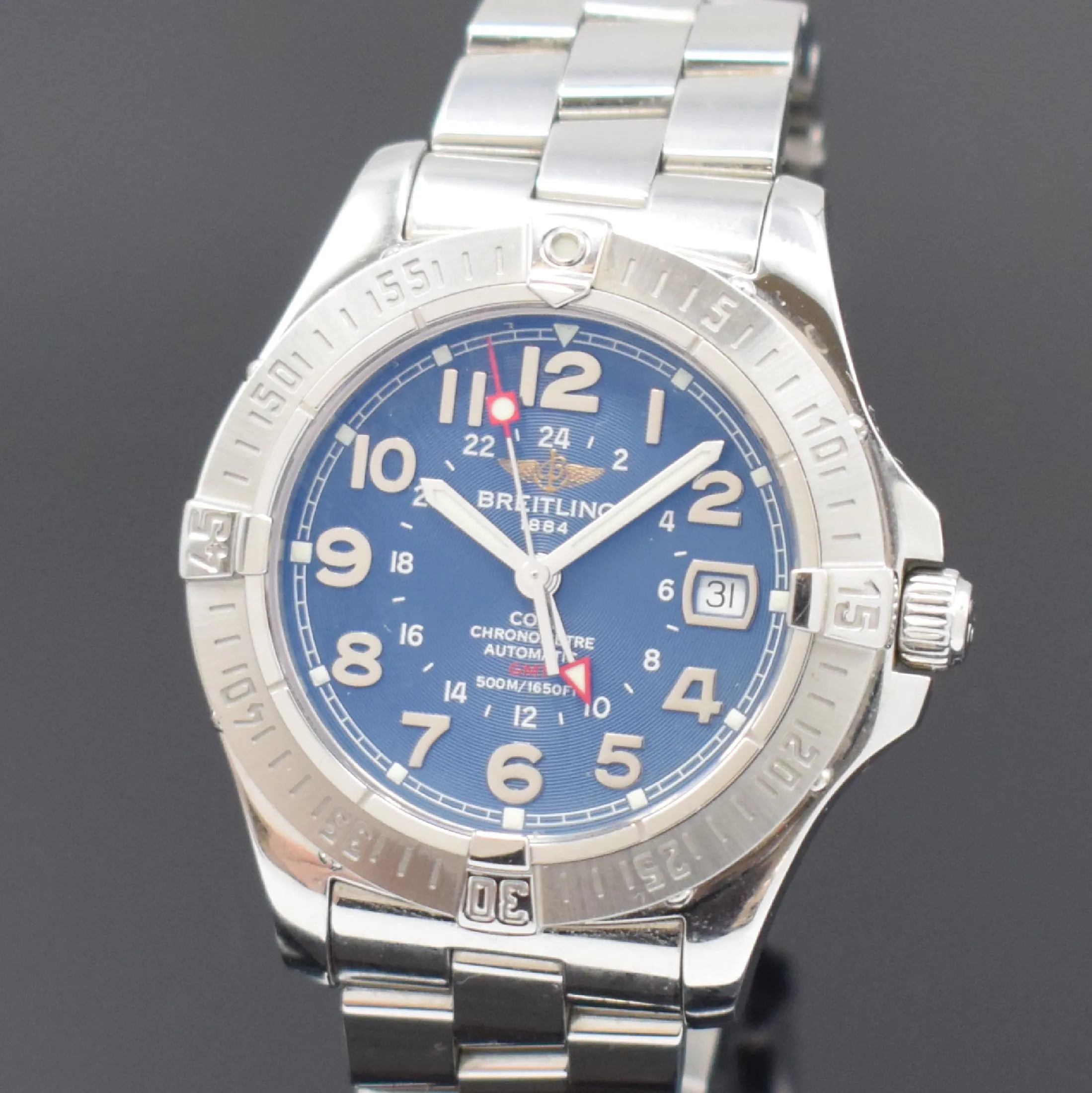 Breitling Colt A32350 40mm Stainless steel Blue 1