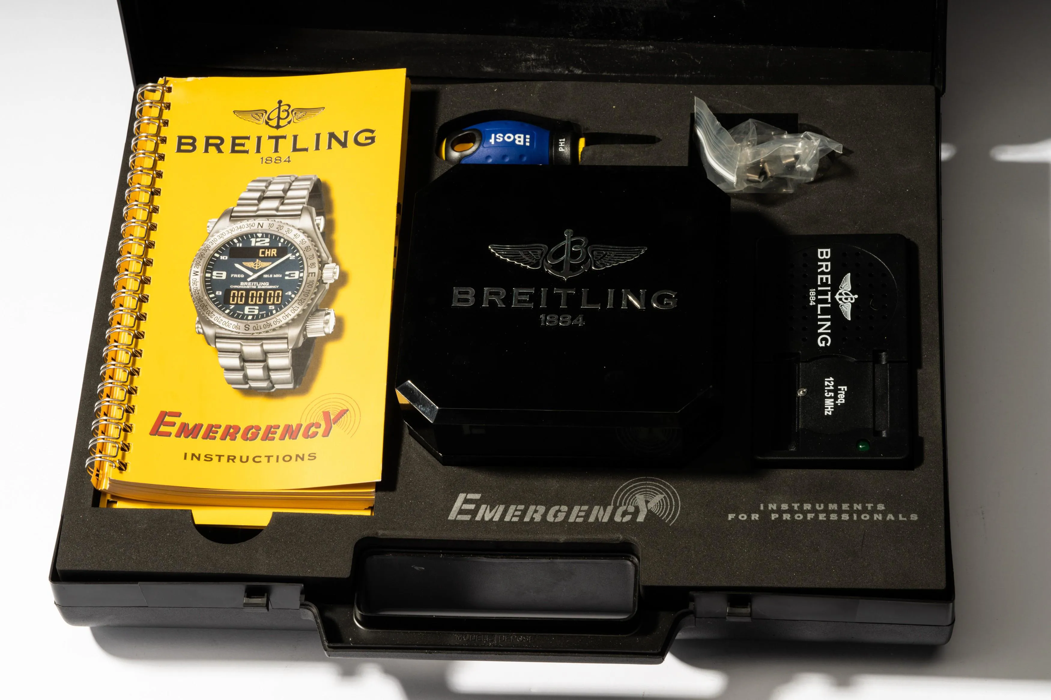 Breitling Emergency 31mm Stainless steel Blue 16