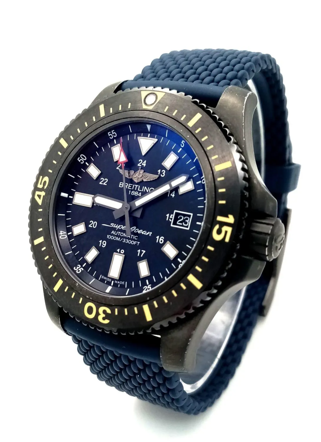 Breitling Superocean 12869 44mm Titanium Blue 1