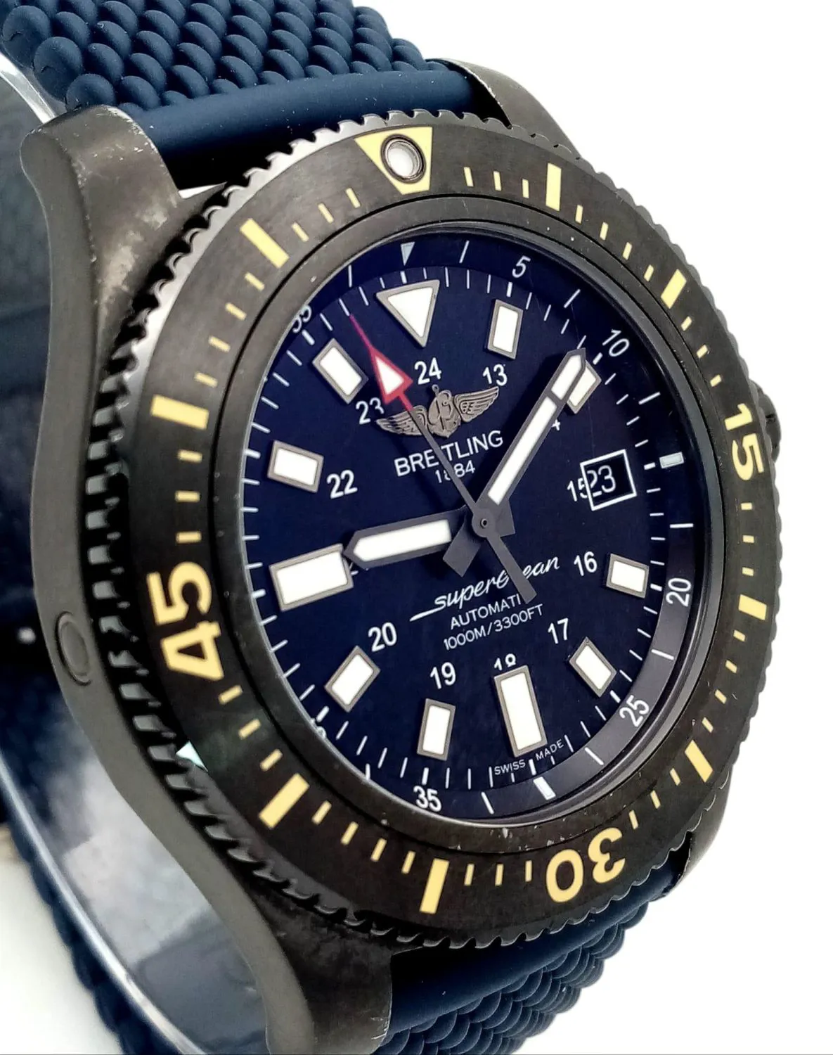 Breitling Superocean 12869 44mm Titanium Blue 2