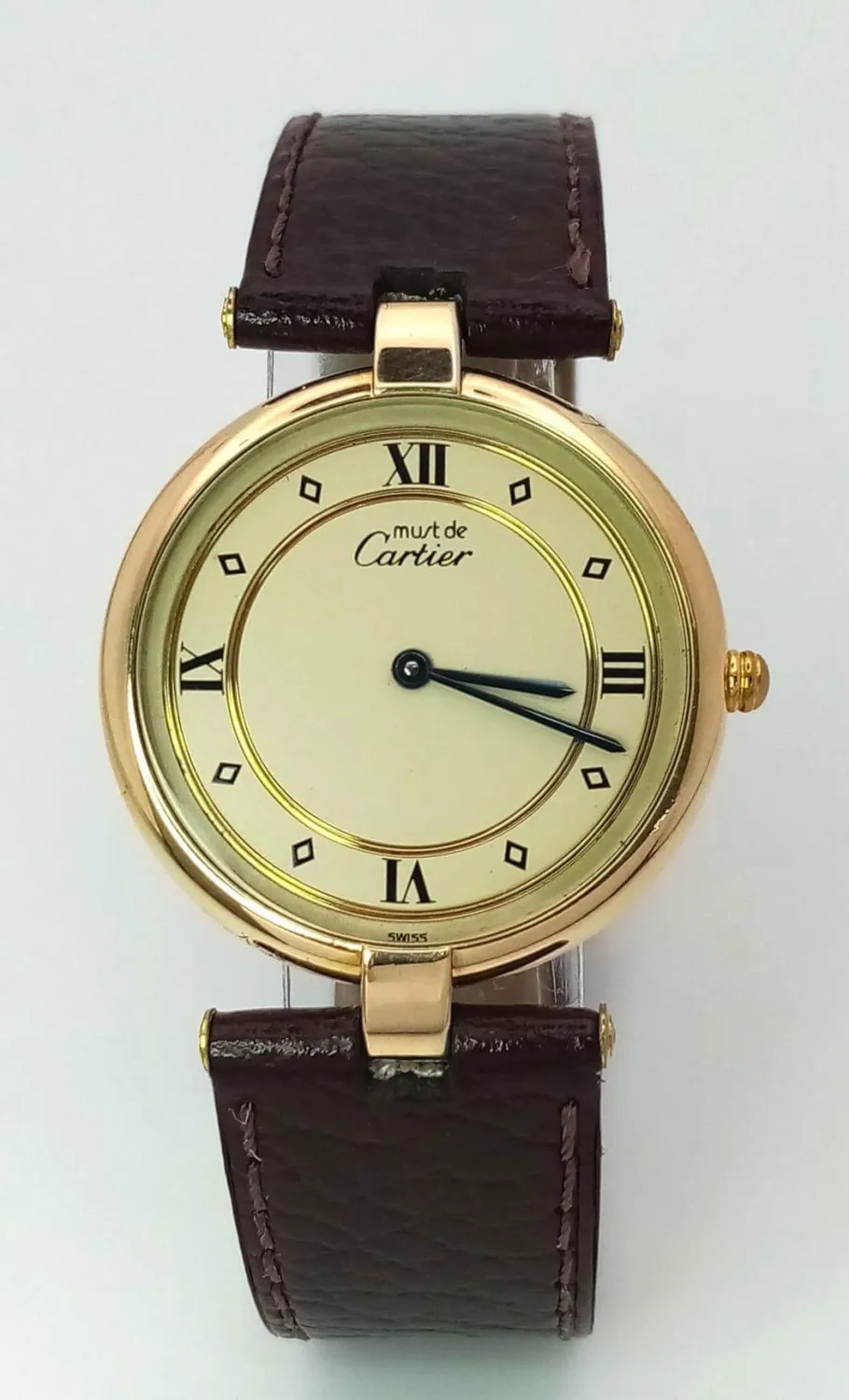 Cartier Must de Cartier 30mm Silver Cream 1