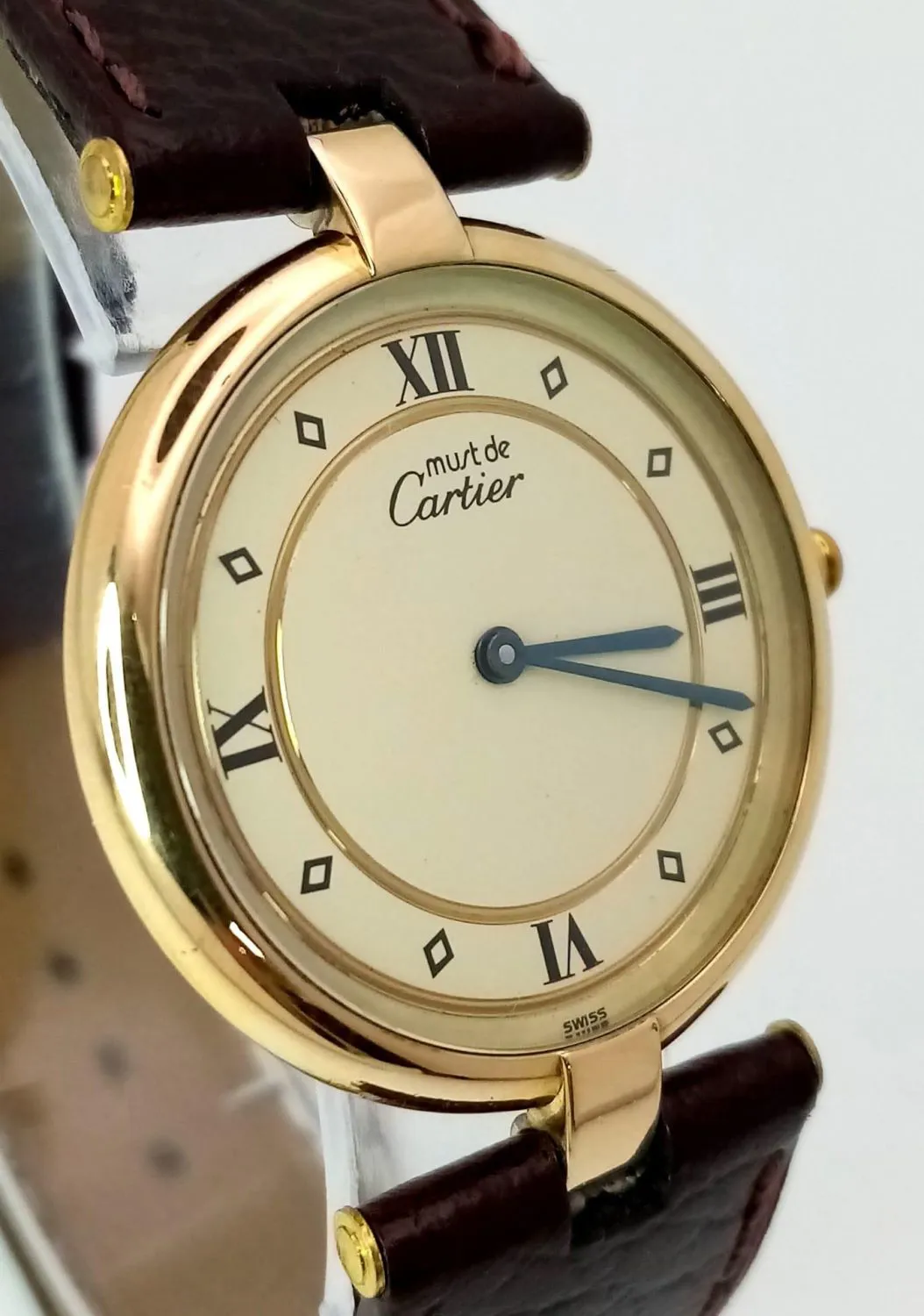 Cartier Must de Cartier 30mm Silver Cream 2