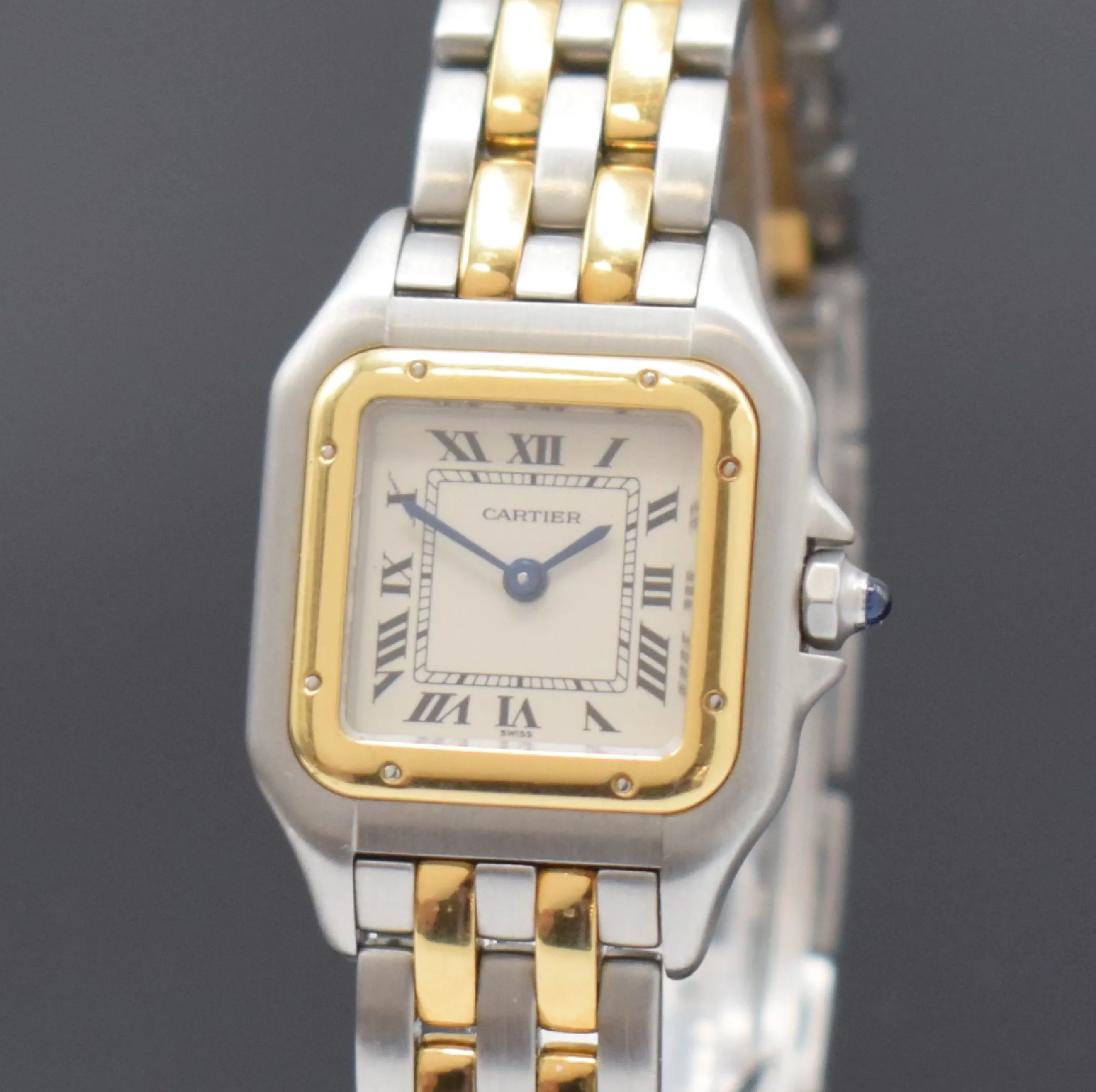 Cartier Panthère 1120 30mm Yellow gold and Stainless steel Silver 1