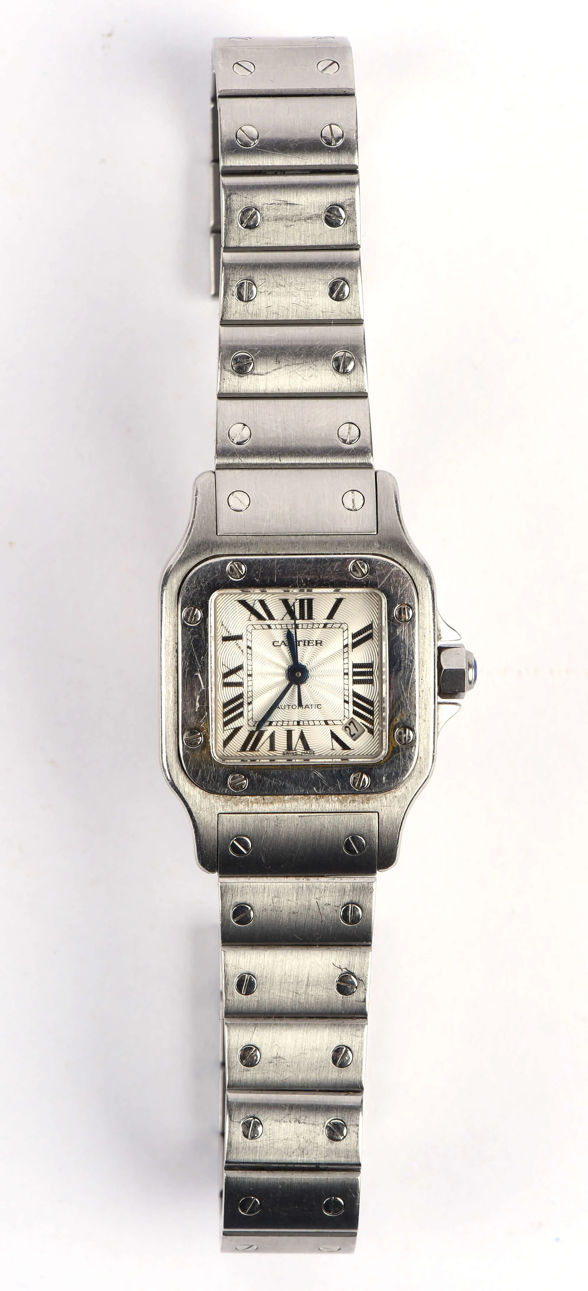 Cartier Santos 2423 Stainless steel White 1