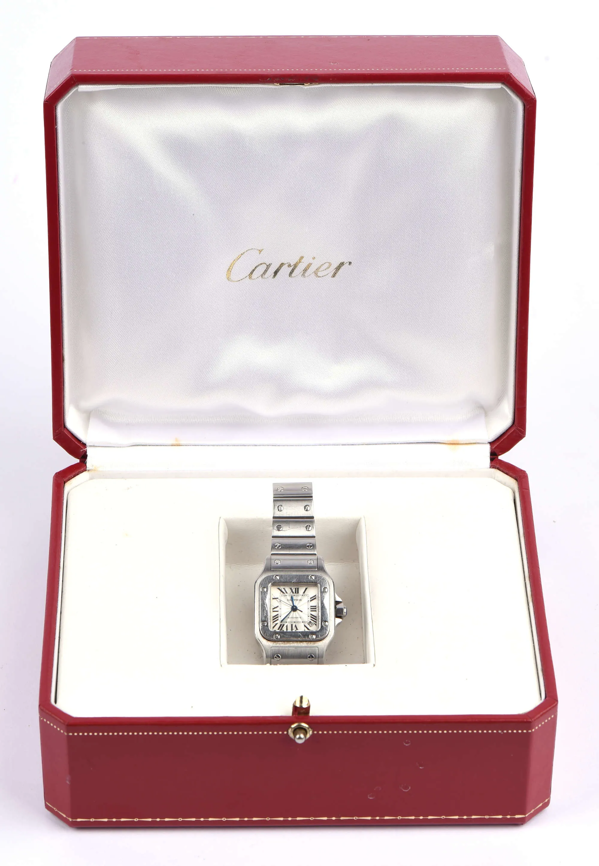 Cartier Santos 2423 Stainless steel White 4