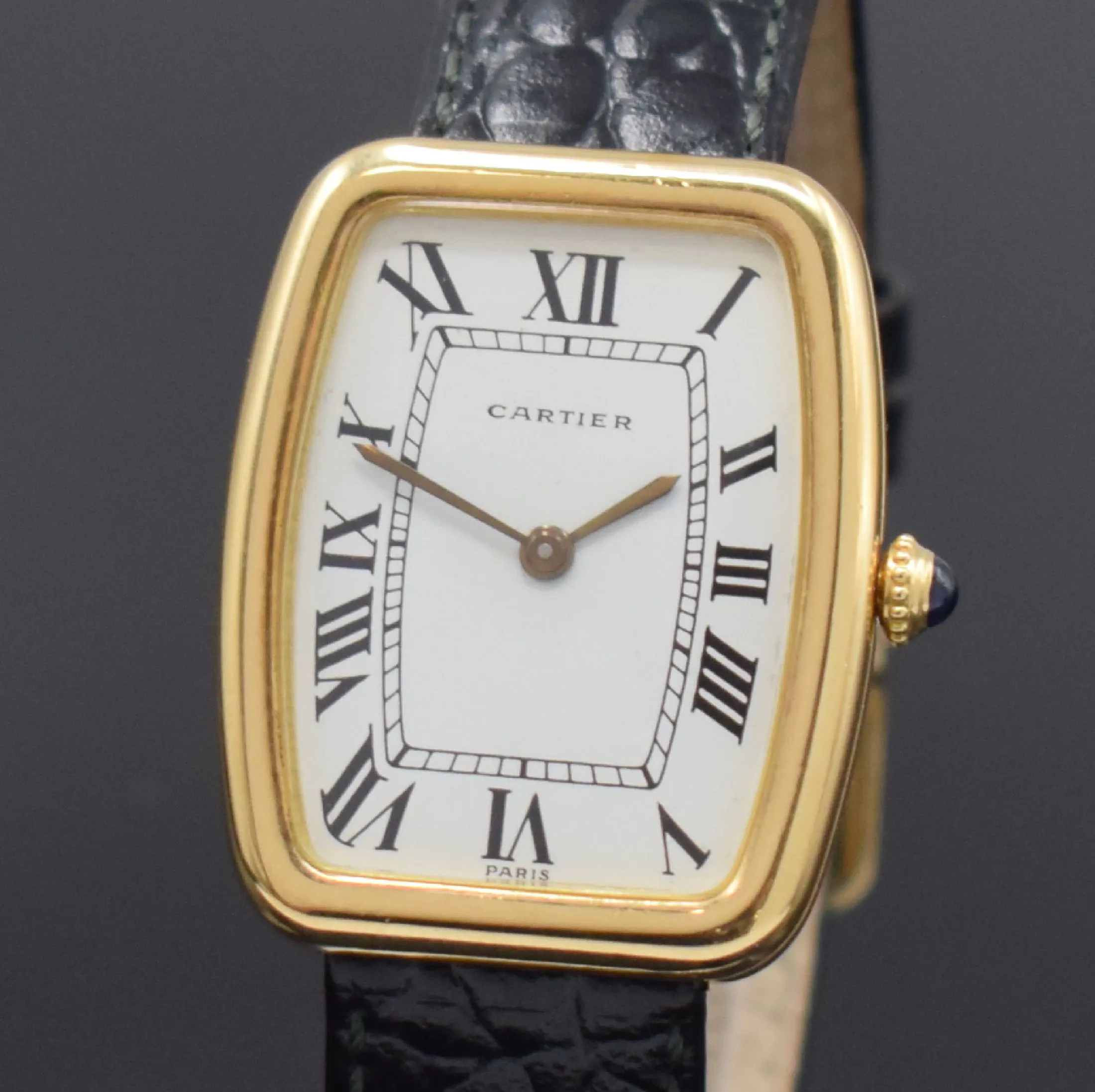 Cartier Paris 33mm Yellow gold White 1