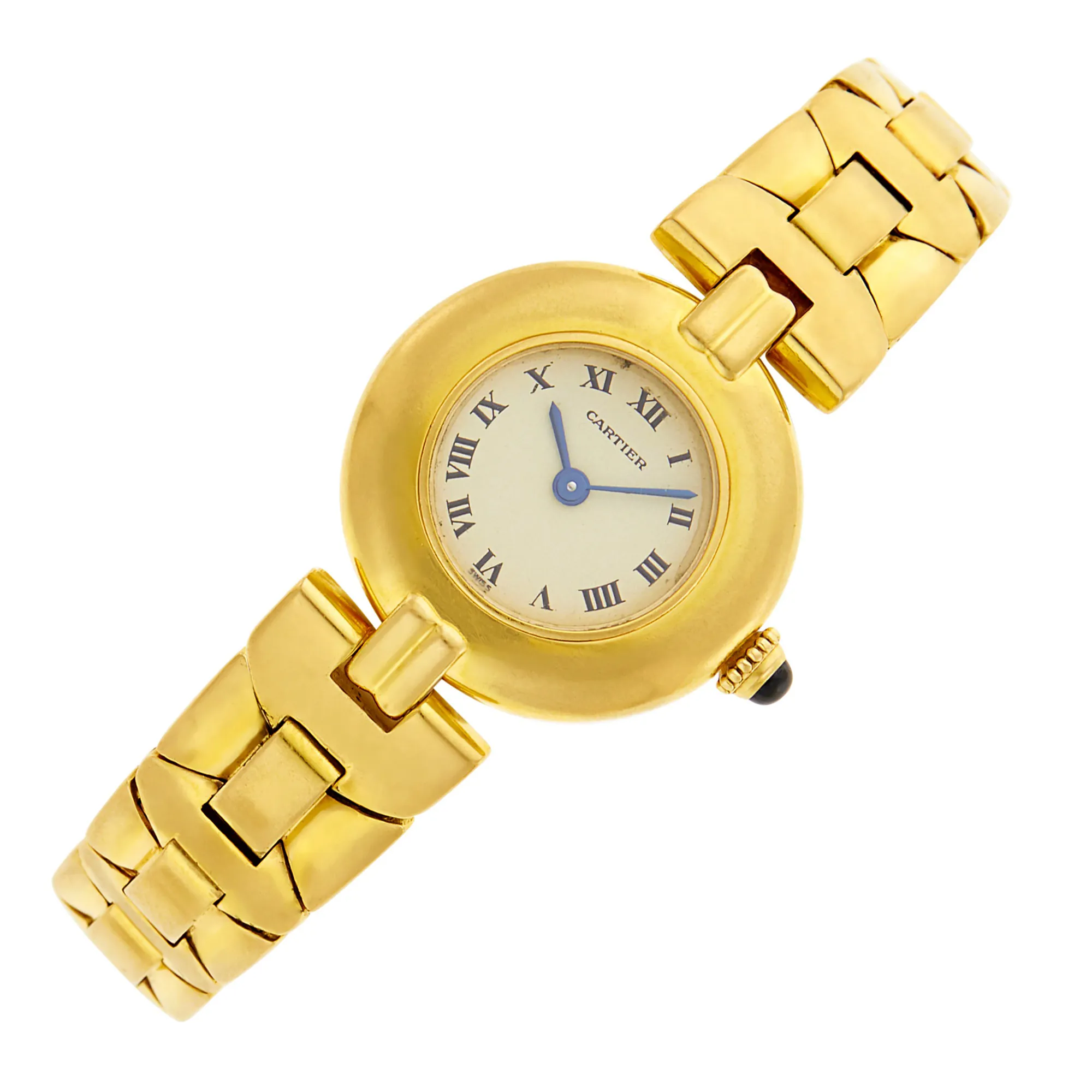 Cartier Colisee 23.5mm Yellow gold White