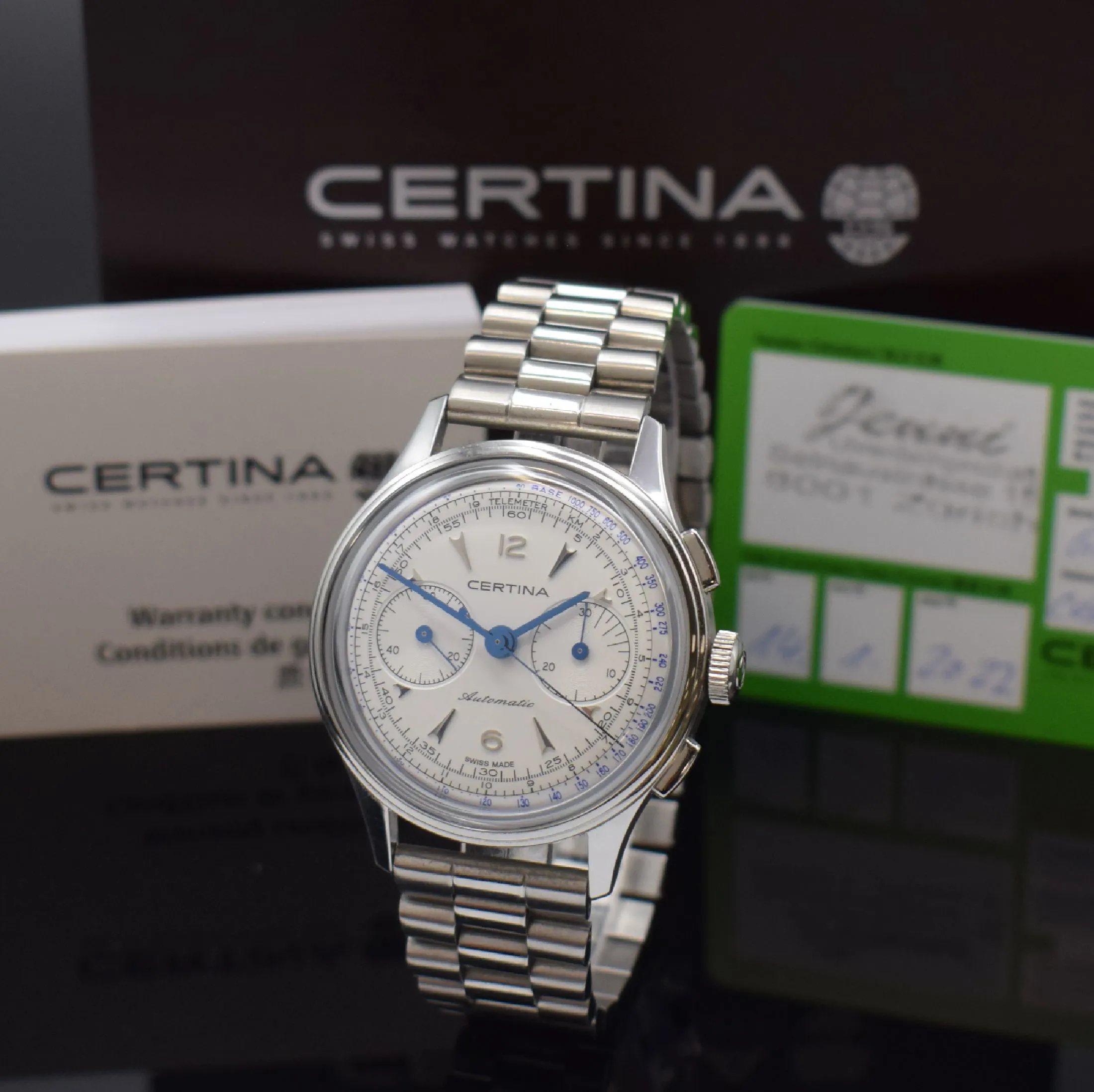 Certina C038462A 42mm Stainless steel Silver