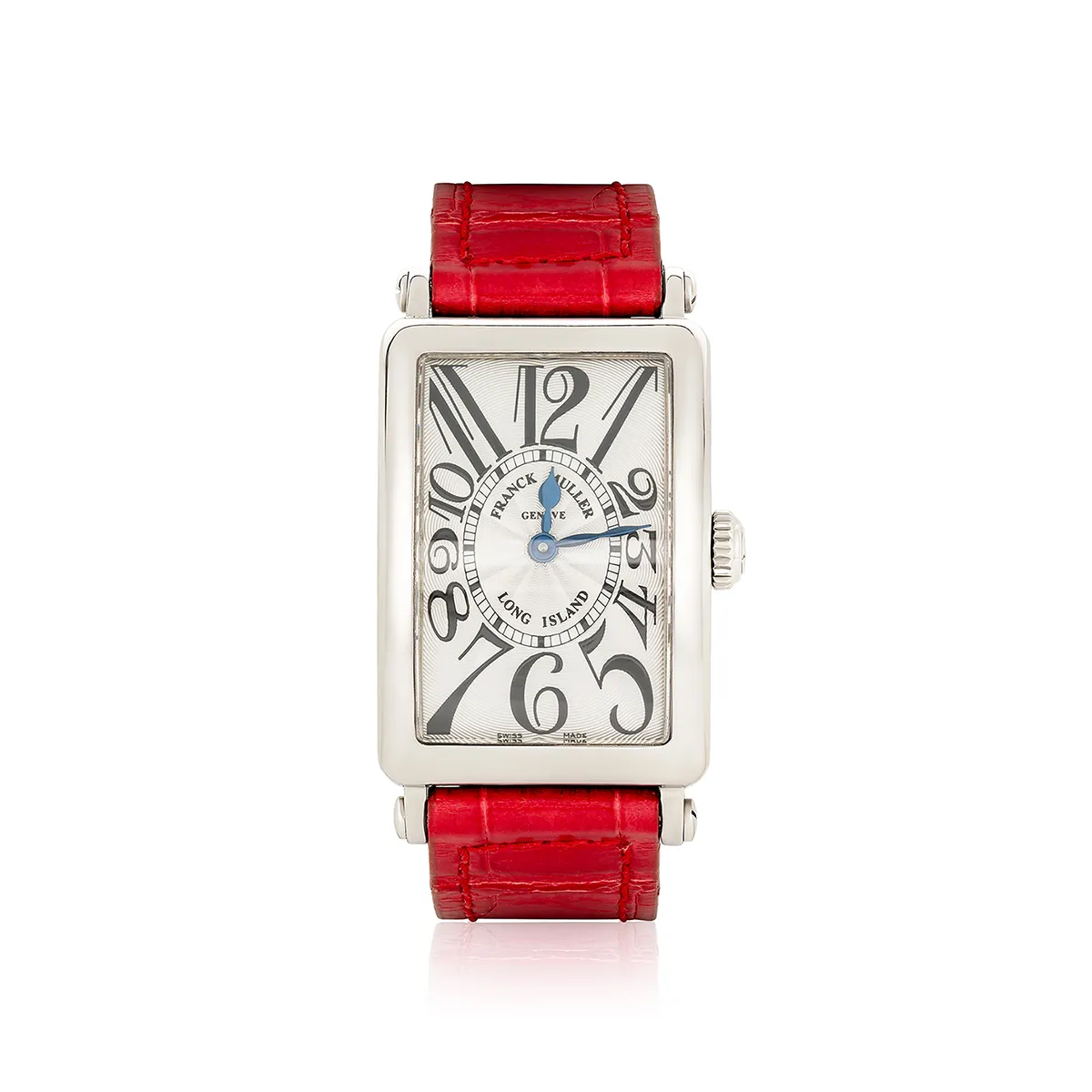 Franck Muller Long Island 902 QZ 32.5mm White gold Silver