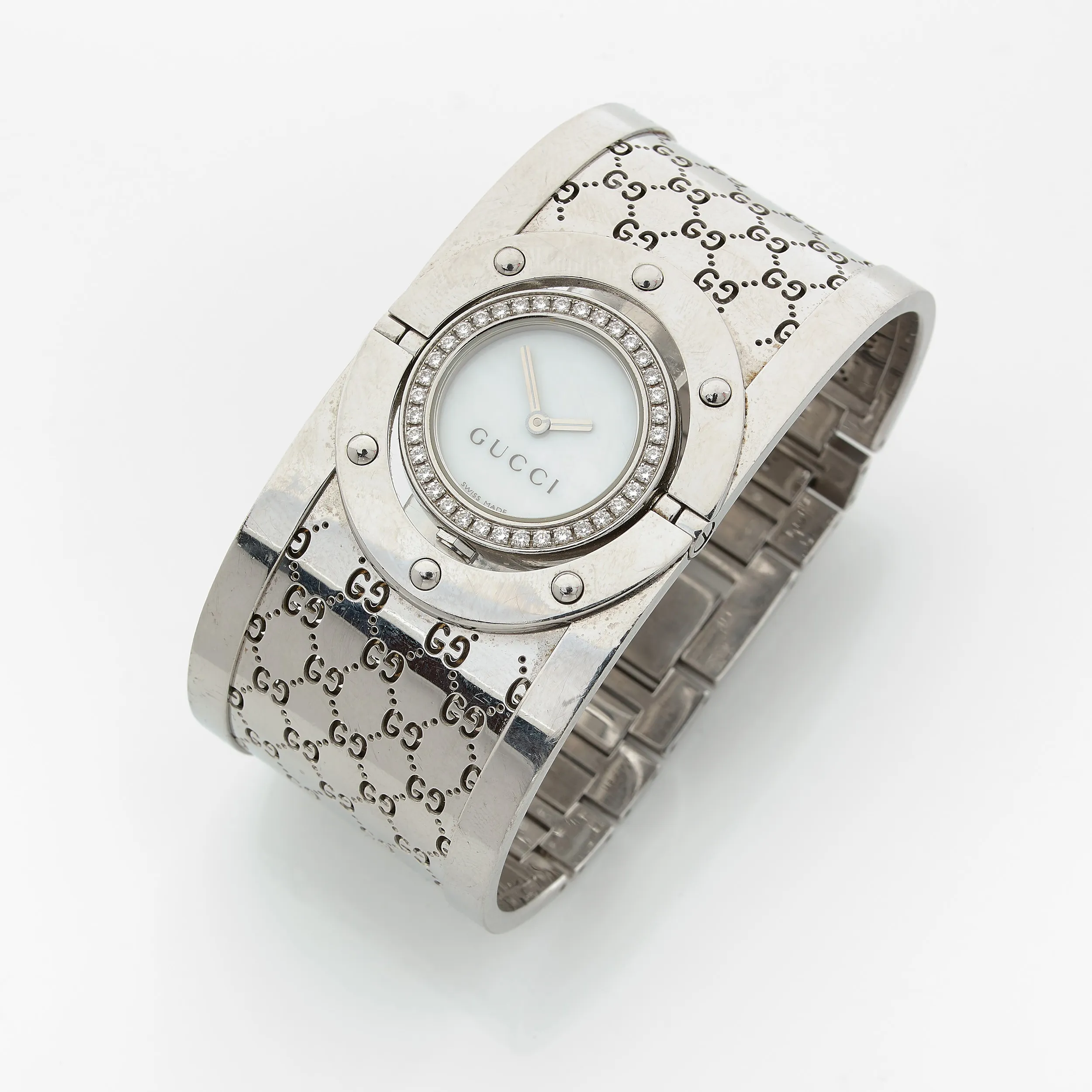 Gucci Stainless steel Mother-of-pearl