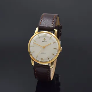 Rado 10584B Yellow gold Silver