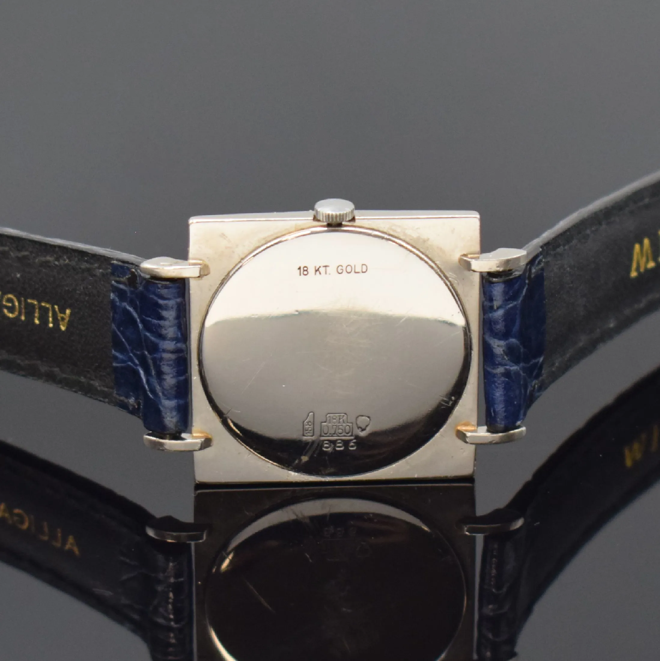 Jules Jürgensen 28mm White gold Blue 3