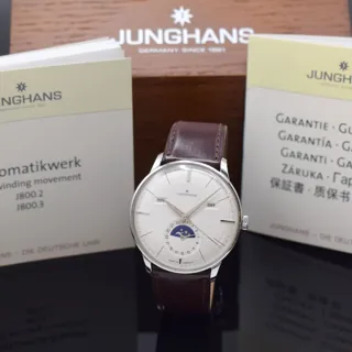 Junghans Meister 027/4200 Stainless steel White