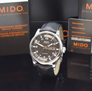 Mido Multifort M005430 Stainless steel Gray