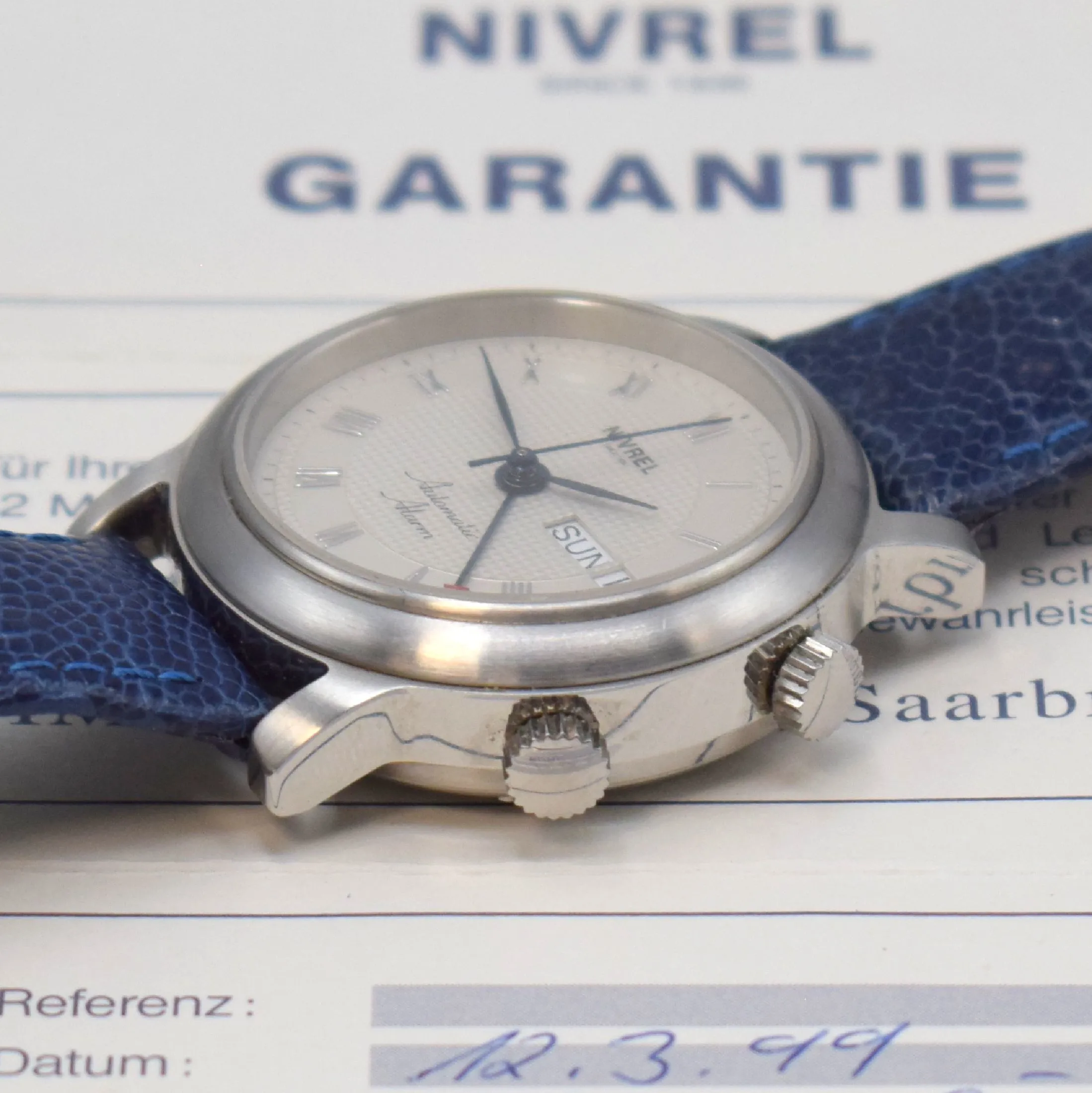 Nivrel 38mm Stainless steel Silver 2