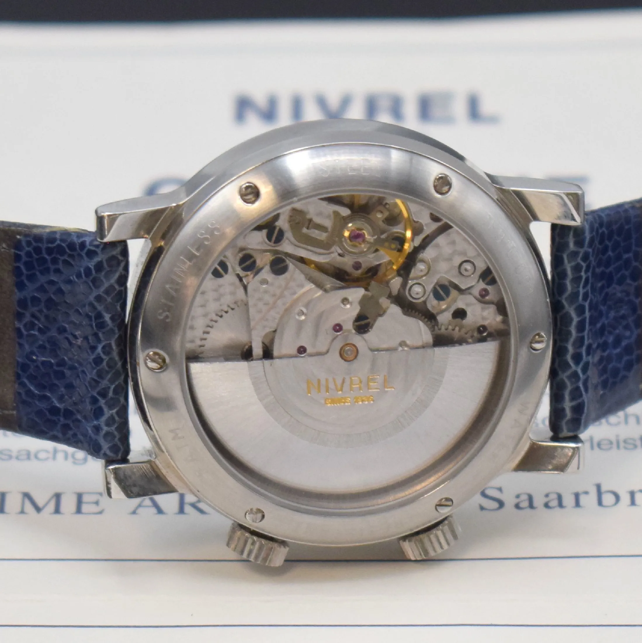 Nivrel 38mm Stainless steel Silver 4