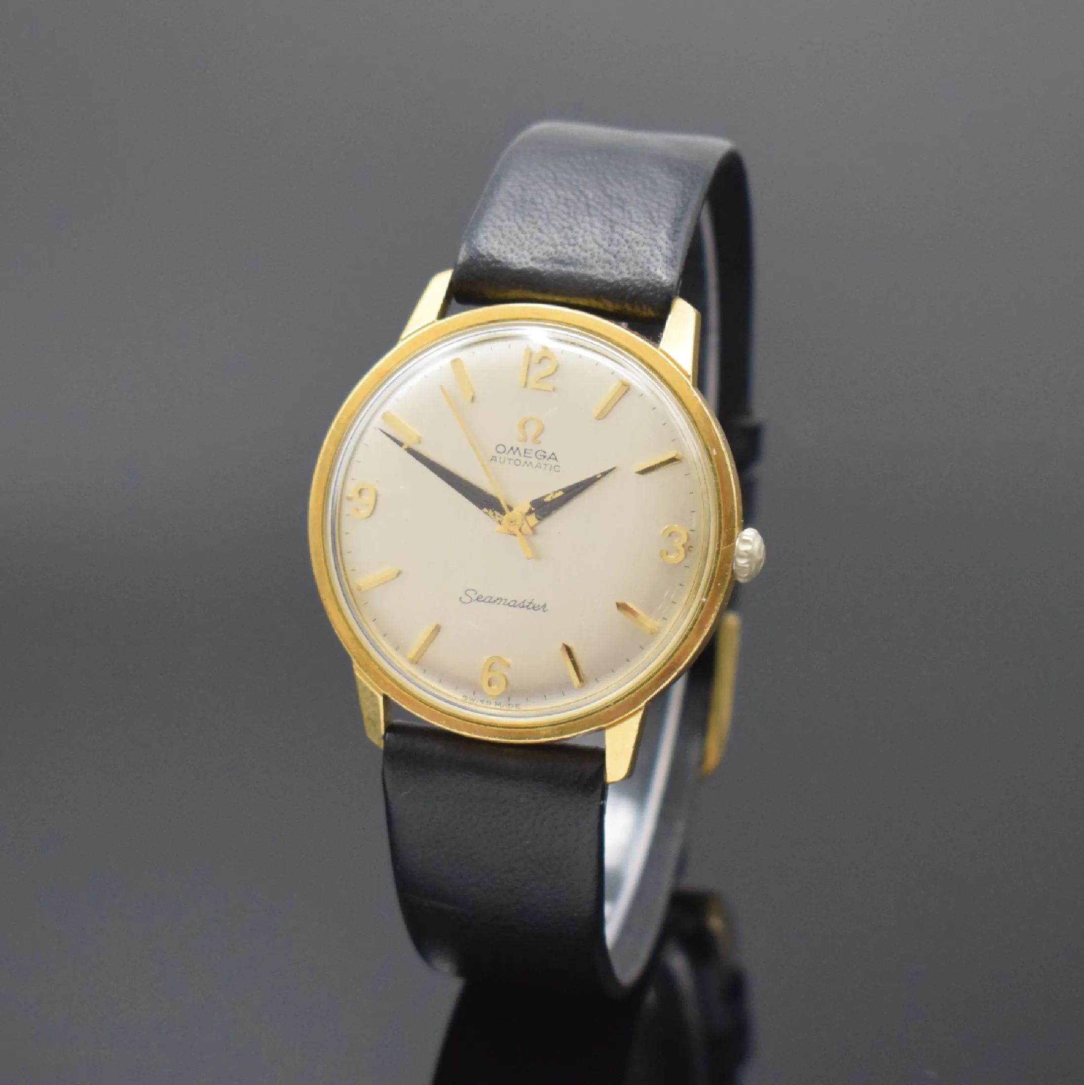 Omega Seamaster 165.001 34mm Gold-plated Silver