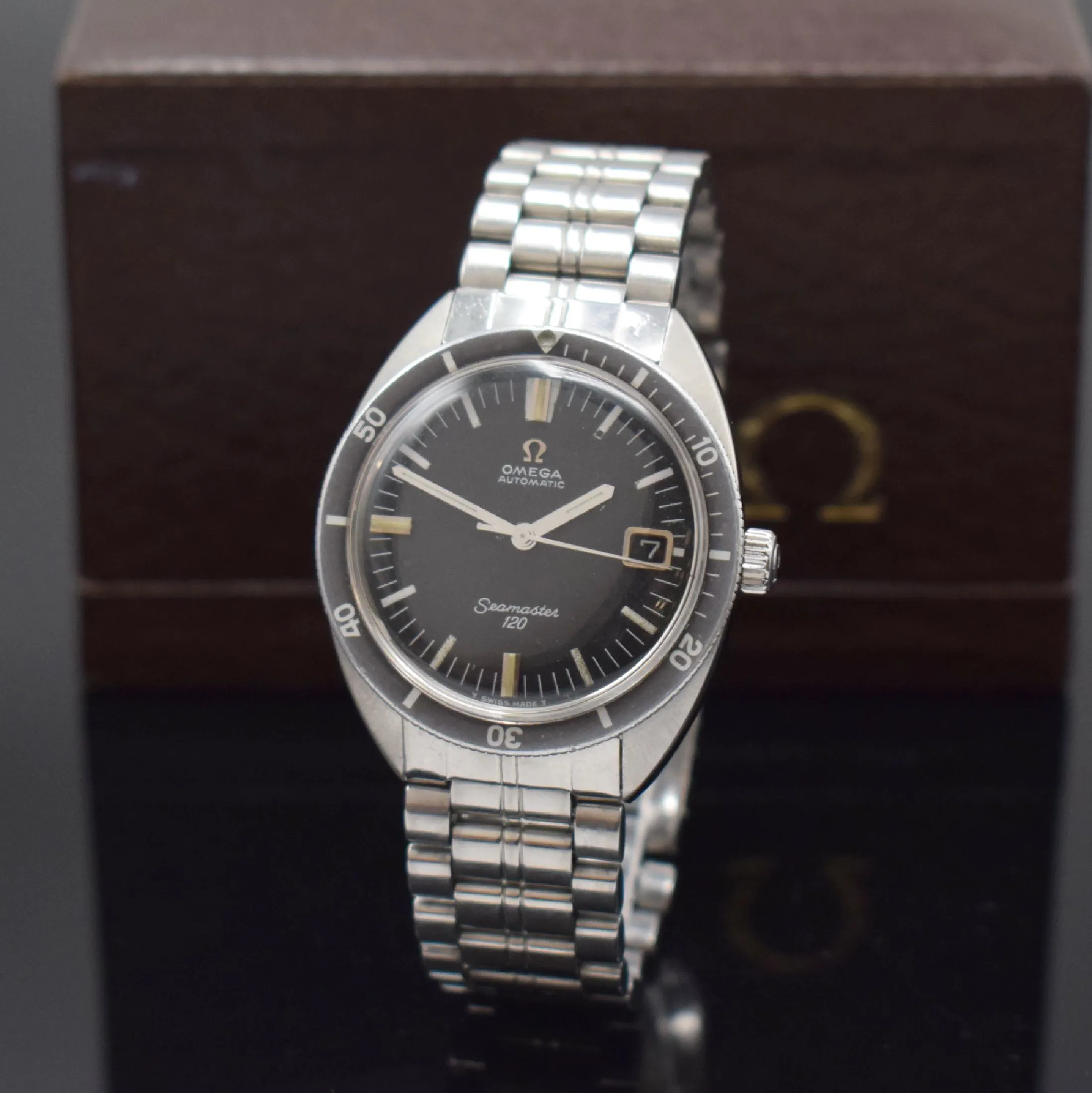 Omega Seamaster 166.027 37mm Stainless steel Black