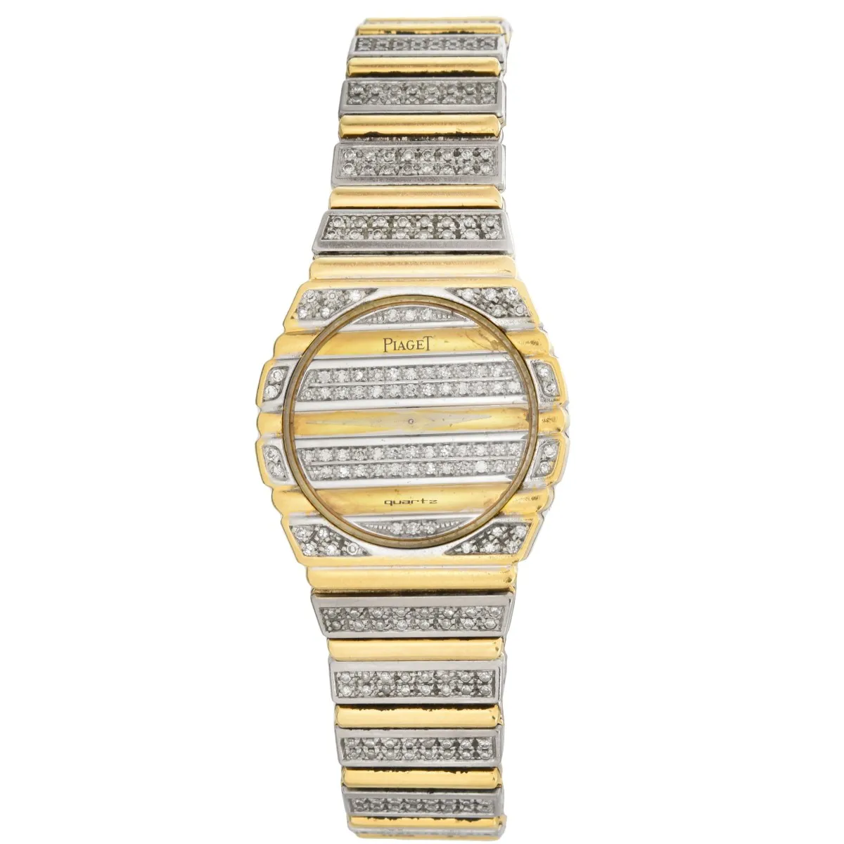 Piaget Polo 28.5mm White gold and Yellow gold and Diamond Gold