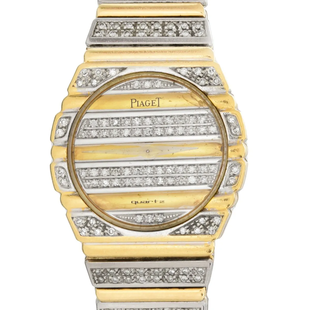 Piaget Polo 28.5mm White gold and Yellow gold and Diamond Gold 1