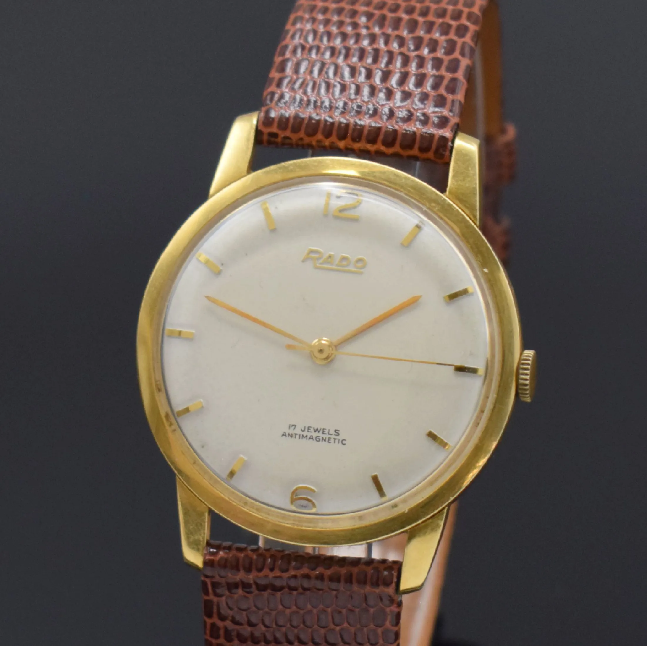 Rado 34mm Yellow gold Silver 2