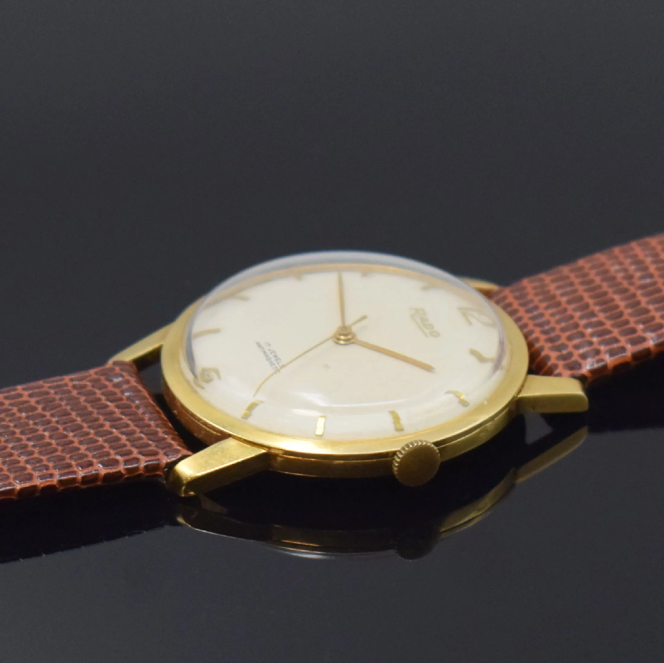 Rado 34mm Yellow gold Silver 3