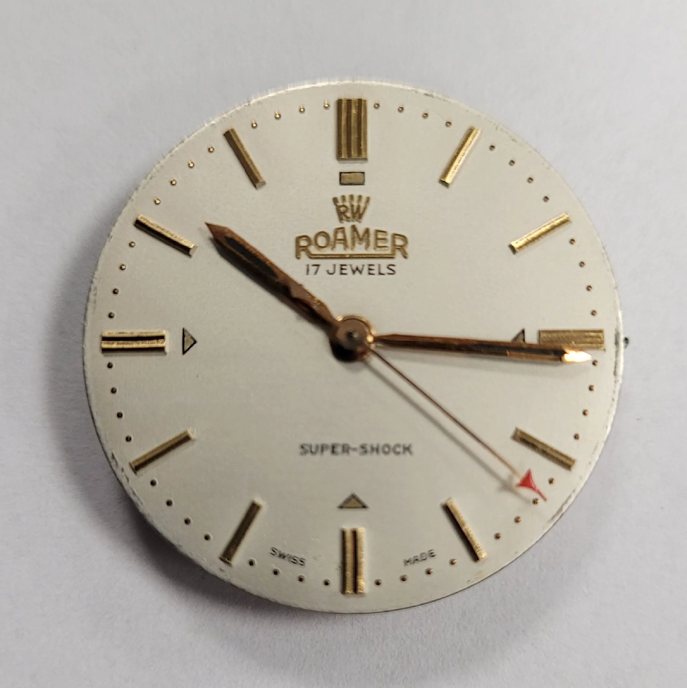 Roamer 35mm Gold-plated Silver 6