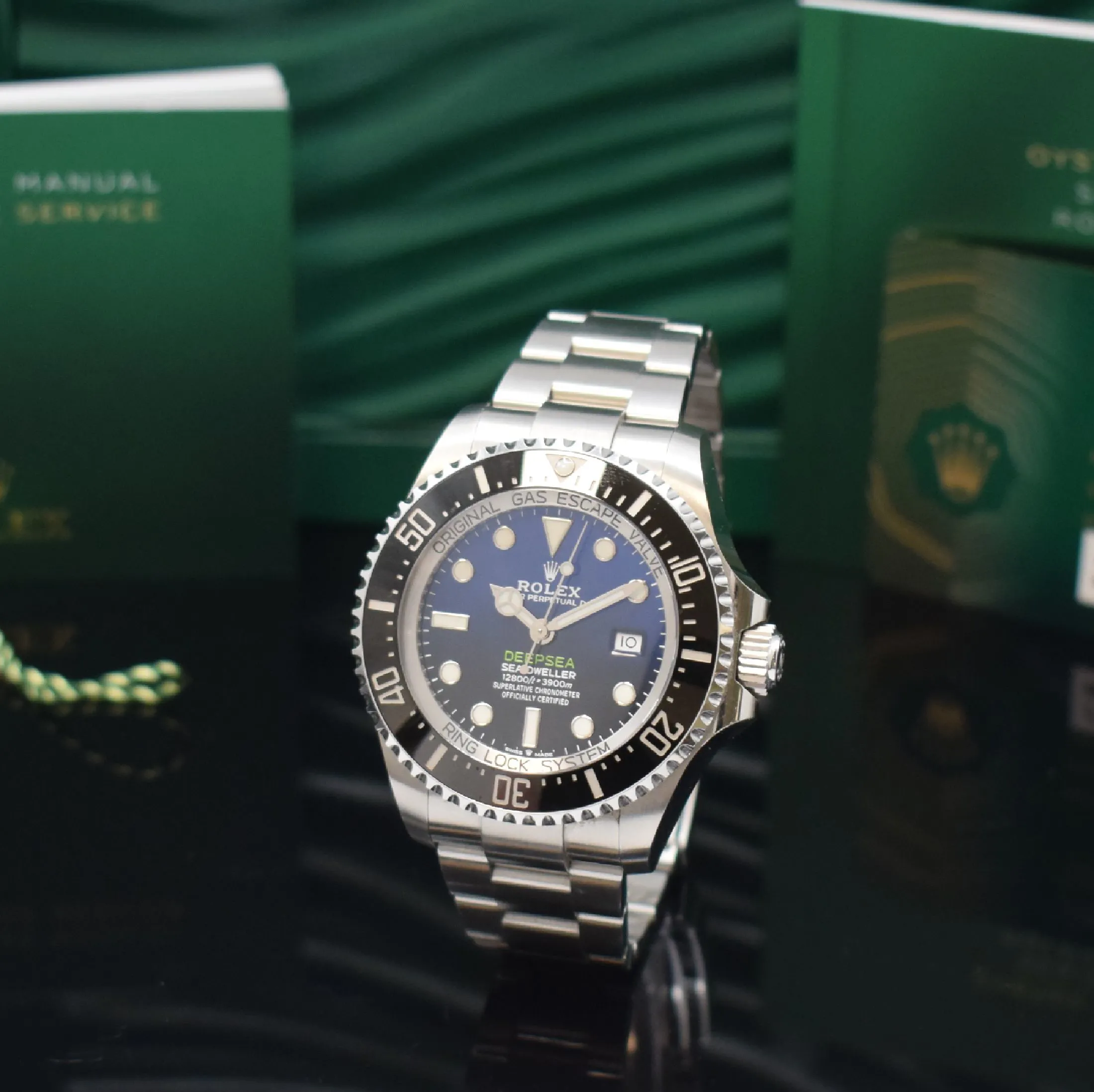 Rolex Sea-Dweller Deepsea 126660 44mm Stainless steel Black