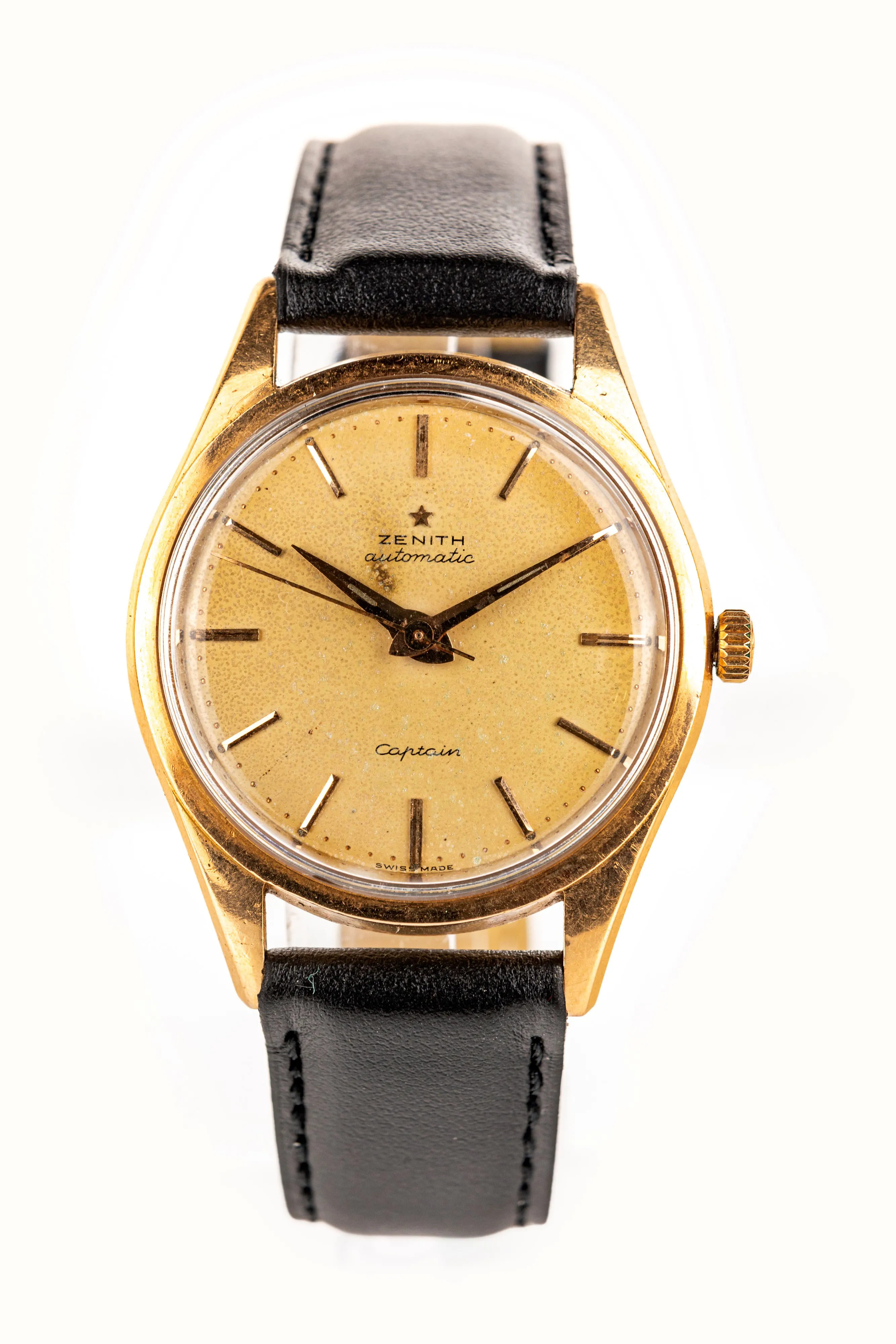 Zenith Captain 35mm Yellow gold Gold