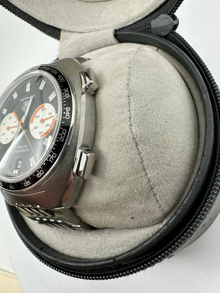 TAG Heuer Autavia CY2111 42mm Stainless steel Black 4