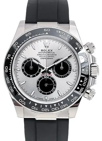 Rolex Daytona 126519LN-0006 40mm 18k white gold Silver