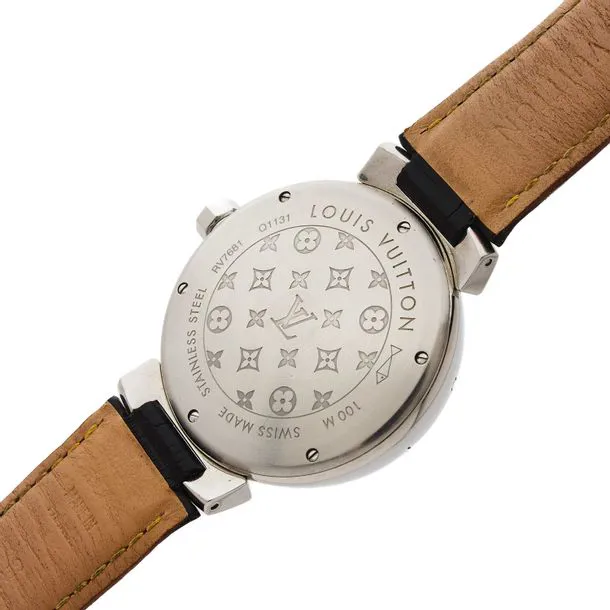 Louis Vuitton Q1131 39mm Stainless steel Brown 1