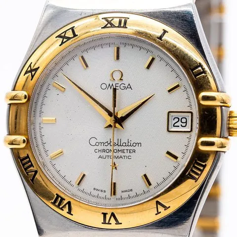 Omega Constellation Quartz 123.20.35.60.02.002 31mm Yellow gold and Stainless steel Silver