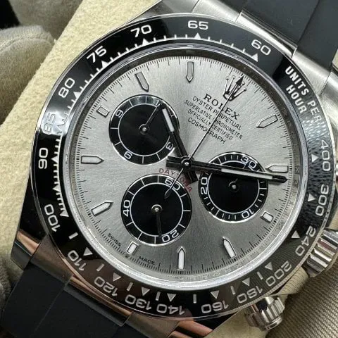 Rolex Daytona 126519LN-0006 40mm 18k white gold Silver