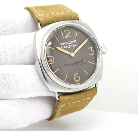 Panerai Radiomir PAM02020 45mm Stainless steel Brown