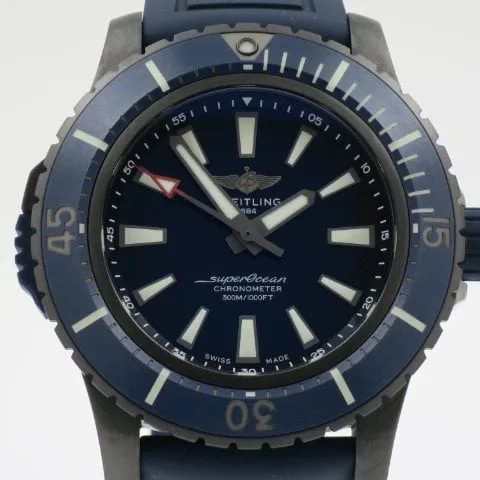 Breitling Superocean V17369161C1S1 48mm Titanium Blue