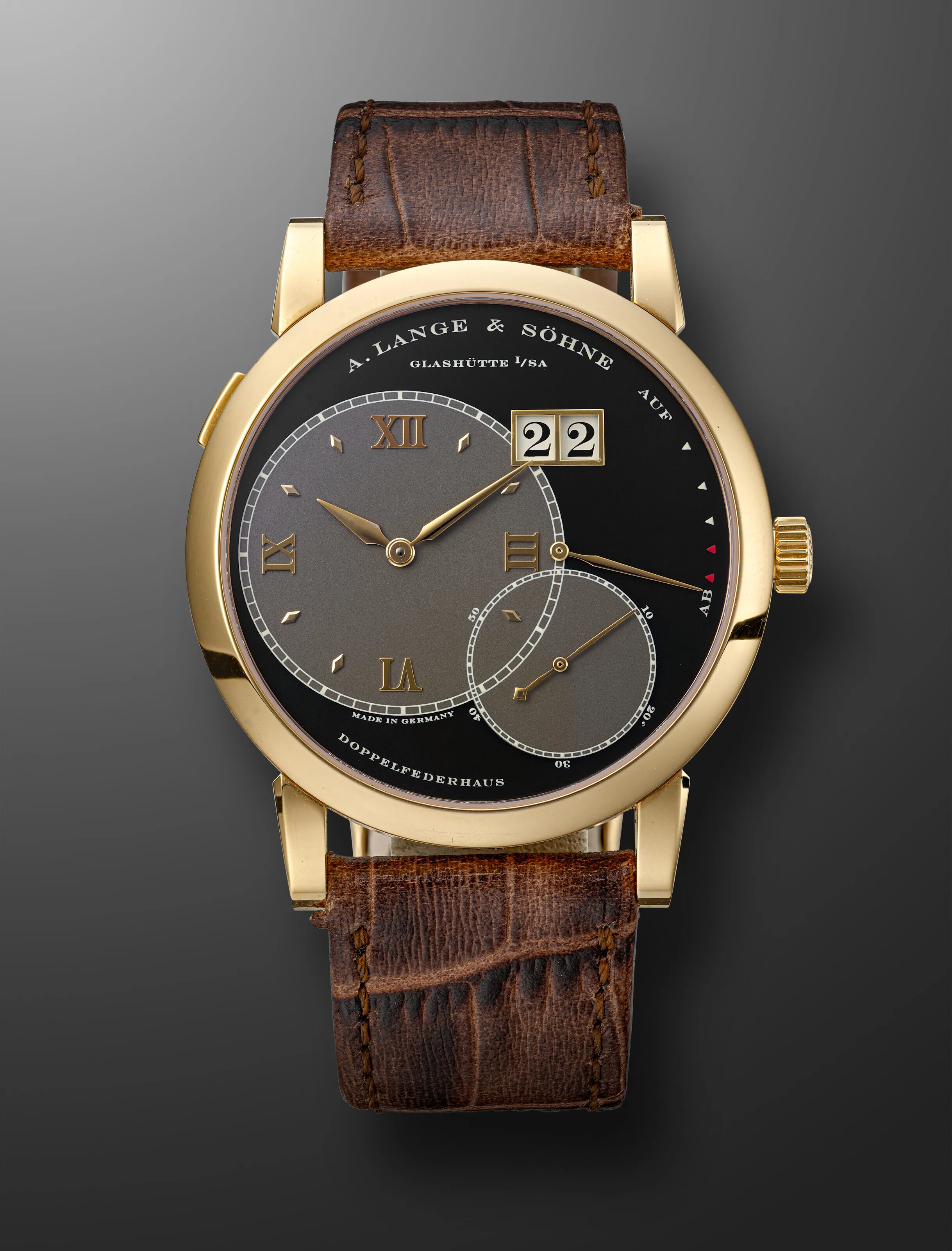 A. Lange & Söhne Grand Lange 1 115.031 42mm Rose gold Black