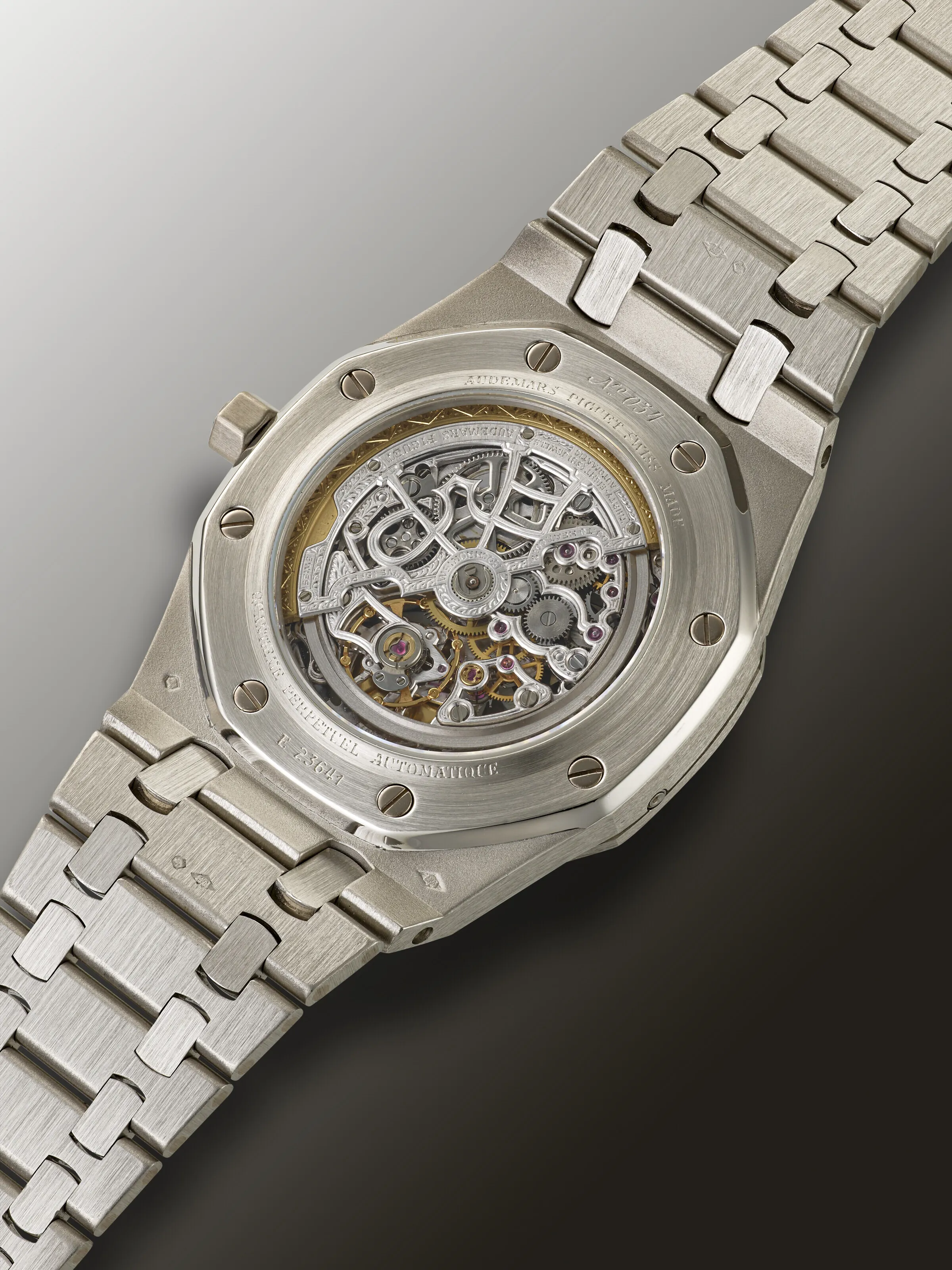 Audemars Piguet Royal Oak Perpetual Calendar 25829PT 39mm Platinum Skeletonized 2